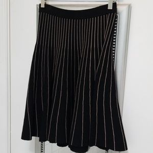 Carmen Marc Valvo Knit Skater Skirt